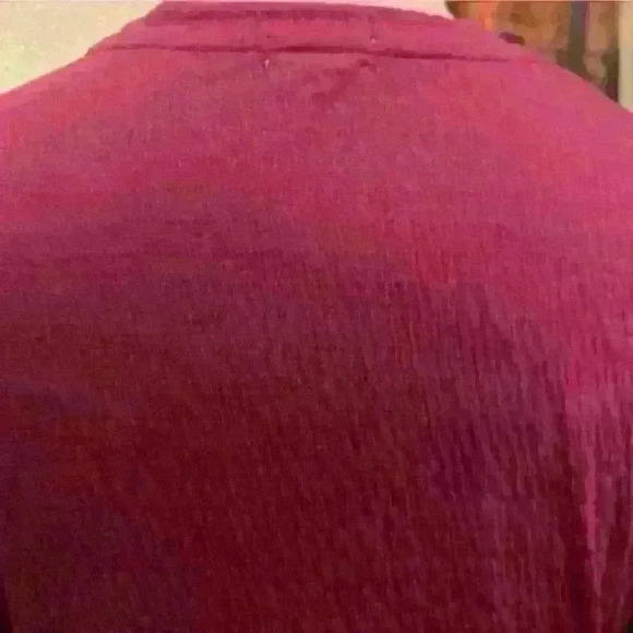 Olivia Sky Quilted Long Sleeve Pullover Top Mauve Size Large - Picture 6 of 9